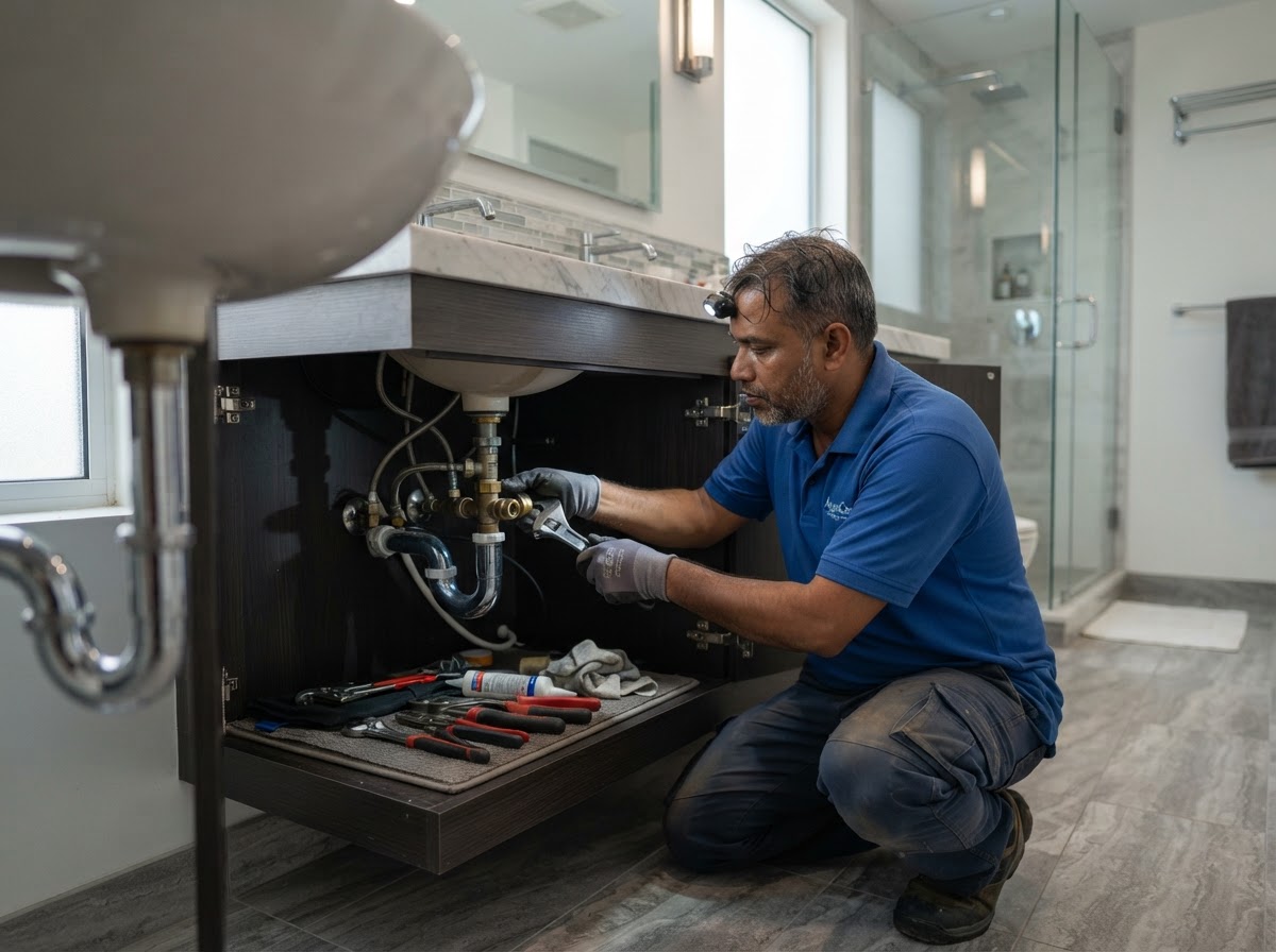 Professional plumbing repair and installation service